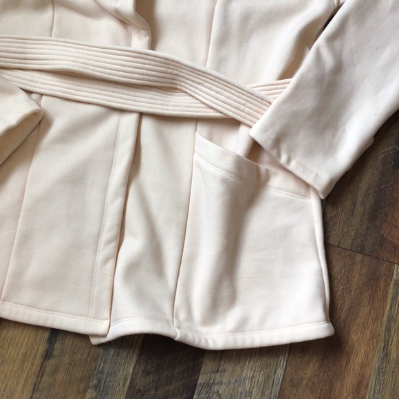 Fabletics Wrap Cozy Belted Hooded Sweatshirt Jacket S - Picture 5 of 8